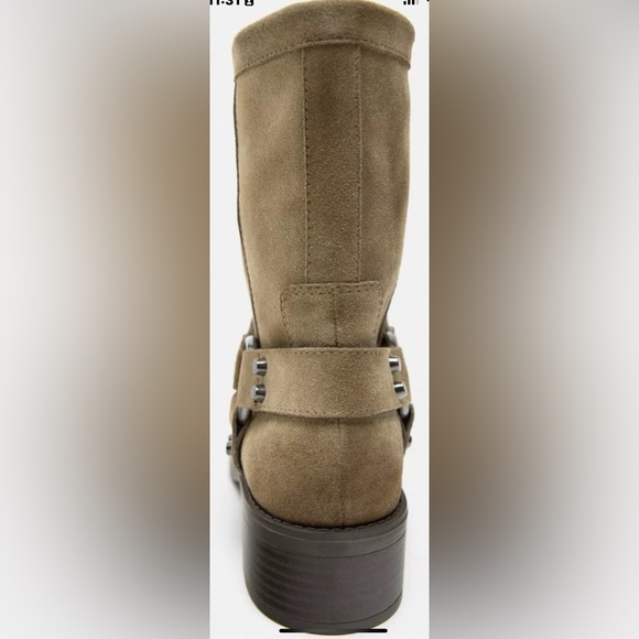 Zara New with Tags Suede Biker Ankle Boots size 10. Please look at pictures. - Picture 7 of 15